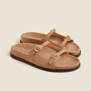 J Crew Tan Suede Women's Sandals